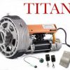 Kit motor puerta enrollable Titan 170Kg