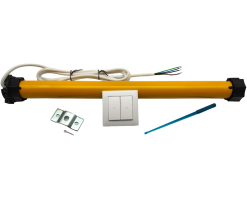 Motor Persiana Cableado 30Nm/53Kg + Pulsador