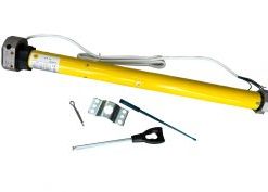 Motor Tubular Manivela 45mm 50Nm/90Kg cableado