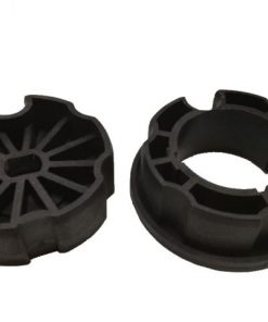 Adaptador+Corona Circular 76mm estriado con ojiva para toldos